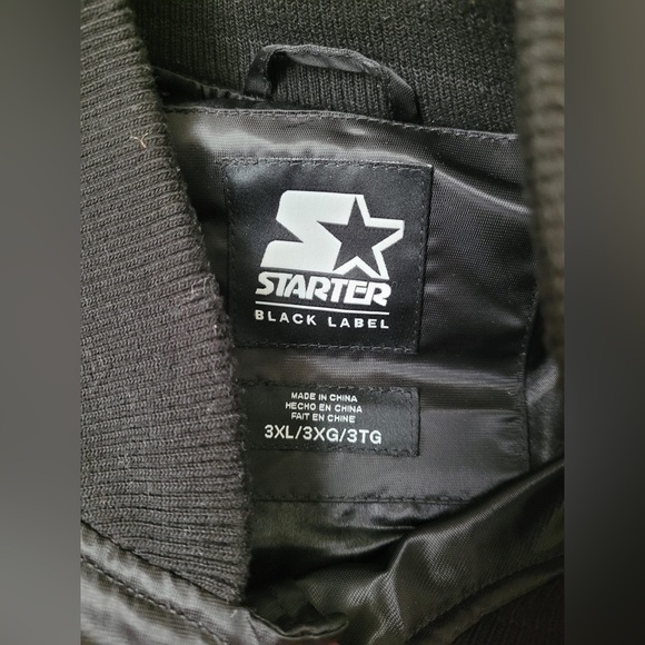 Starter Black Label All Star Los Angeles 2018 NBA Jacket Black men’s size 3X - Picture 4 of 11